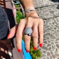 Vicenza - Piazzetta Palladio 2 - Ring Pesavento Woman Polvere Di Sogni in Silver WPLVA1306 - WPLVA1306